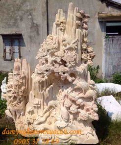 Phù điêu Tùng Hạc