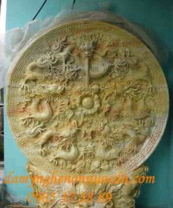 Phù điêu Cửu Long Tranh Châu 8