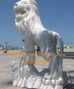 Tượng Sư Tử đá cẩm thạch