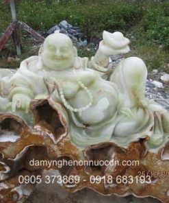 Tượng Phật Di Lặc phong thủy đá Pakistan