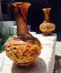 Lục Bình đá vân gỗ