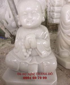 Tượng Chú Tiểu bằng đá cẩm thạch