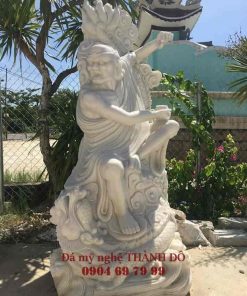 Tượng La Hán Hàng Long bằng đá