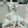 Tượng La Hán Phục Hổ bằng đá