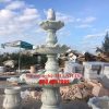 Đài phun nước đá trắng xanh