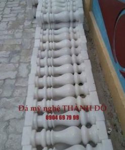Lan can đá trắng tự nhiên