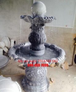 Tháp bi đá đen tự nhiên