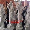 Tượng Cô Gái đá cẩm thạch nguyên khối