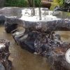 bàn ghế đá ngoài trời