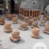 Tảng đá kê chân cột gỗ