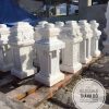 Trụ Lan can đá cẩm thạch trắng