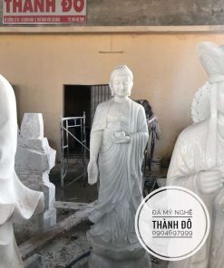 Tượng Phật A Di Đà do đá mỹ nghệ Thành Đô chế tác