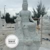 Tượng Quan Âm tự tại đẹp bằng đá