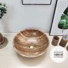 Lavabo đá vân gỗ