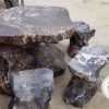 Bộ bàn đá tự nhiên nguyên khối