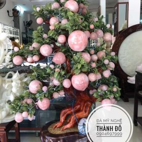 Cây đào thạch anh phong thủy