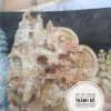 Phù điêu phong cảnh đá vân gỗ