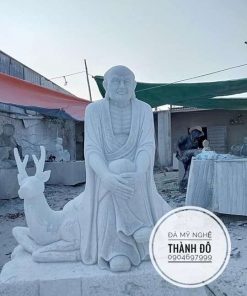 Tượng La Hán Tọa Lộc 2m