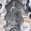 Tượng Phật Quan Âm đá xám