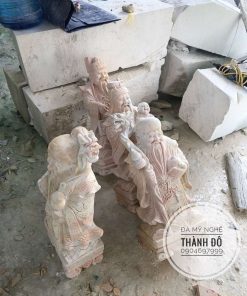 Tượng Phúc Lộc thọc đá vàng