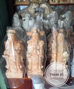 Tượng Phúc Lộc Thọ phong thủy để bàn 50cm