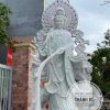 Tượng Quan Âm rồng đá cẩm thạch