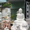 Tượng Phật Thích Ca đá trắng 2m