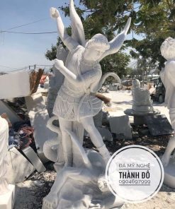 Tượng Thiên Thần và ác quỷ bằng đá tự nhiên