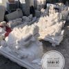 Tỳ hưu đá trắng cẩm thạch