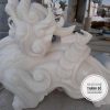 Tỳ hưu cẩm thạch trắng