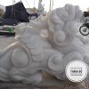 Tỳ hưu đá trắng tự nhiên nguyên khối