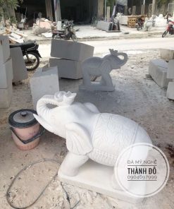 Voi đá trắng tự nhiên