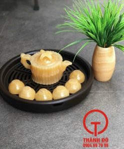 Bộ ấm trà đá ngọc hoàng long