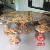 Bộ bàn ghế đá tròn