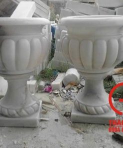 Chậu hoa đá cẩm thạch