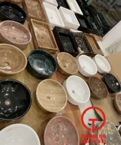 Chậu rửa mặt bằng đá