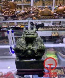 Con ấn rồng bằng đá phong thủy