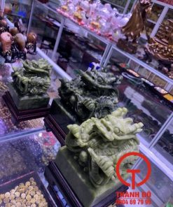 Con ấn rồng bằng đá phong thủy