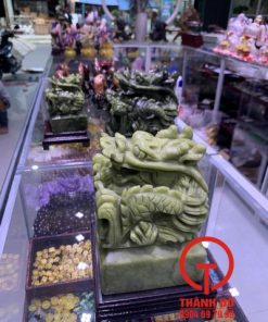 Con ấn rồng bằng đá phong thủy