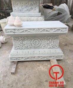 Đế để tượng Phật hình chữ nhật