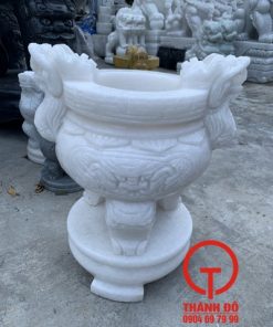 Lư hương bằng đá 40cm