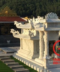 Mộ đá trắng tự nhiên đẹp