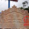 Phù điêu bảng hiệu bằng đá
