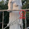 Tượng Địa Tạng Bồ Tát bằng đá nguyên khối 3m