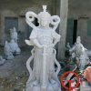 Tượng Hộ Pháp bằng đá trắng