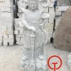 Tượng Hộ Pháp đá cẩm thạch