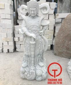 Tượng Hộ Pháp đá cẩm thạch