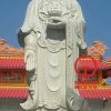 Tượng Phật A Di Đà đá cẩm thạch tự nhiên nguyên khối