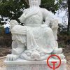 Tượng Quan Công đá cẩm thạch