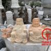 Tượng Thần Tài Thổ Địa đá vàng